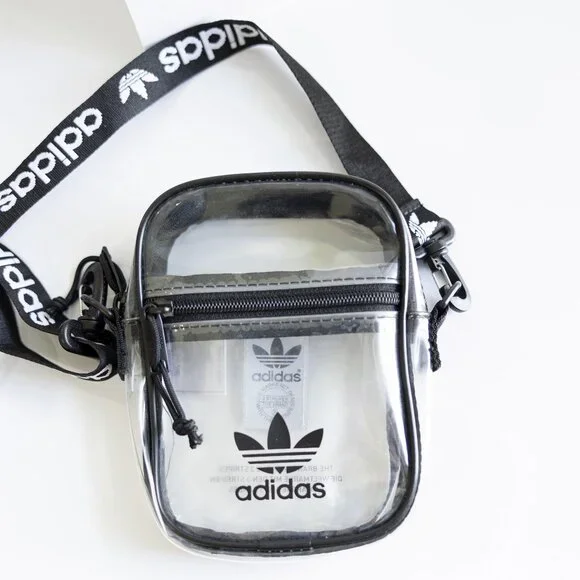 Adidas Clear Festival Crossbody Bag - Stadium Purse - Picture 3 of 7